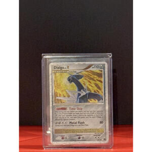 Pokemon Dialga LV. X Card 105/106 NRMT-MT DP Great Encounters FOIL SPARKLE